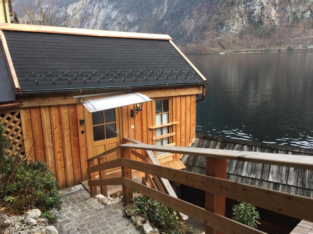 Bootshaus Am Hallstaetter See Hallstatt Buitenkant foto