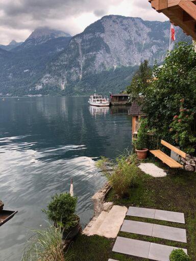 Bootshaus Am Hallstaetter See Hallstatt Buitenkant foto